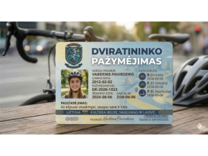 Dviratininko pazymejimas - Dviračių kultūra - Lietuvos automobilininku sajunga